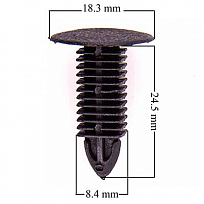 Клипса SKYWAY универсальная 041 (min50) 500/50